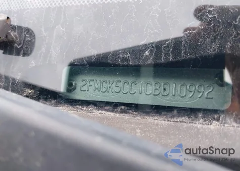 2012 Ford Flex Sel z USA, uszkodzony, nr VIN 2FMGK5CC1CBD10992